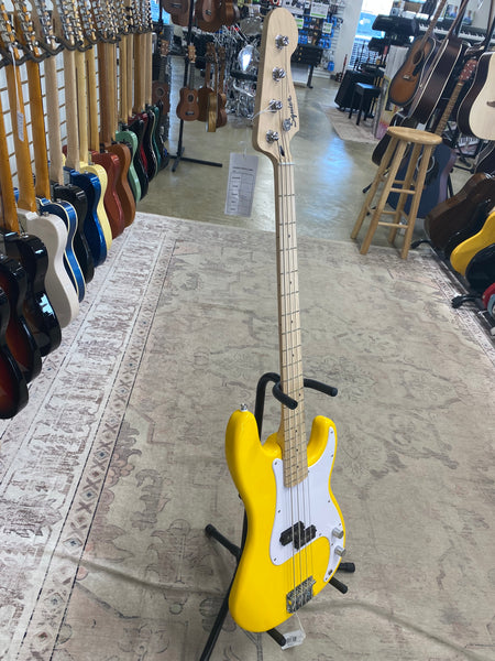 Squier Limited Edition Sonic Precision Bass - Graffiti Yellow