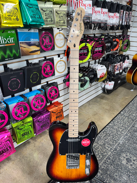 Squier Affinity Telecaster with Maple Fretboard - 3-Tone Sunburst