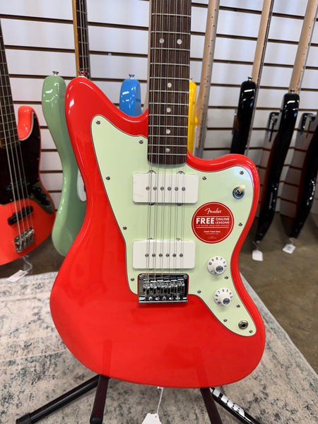 Squier Limited Edition Paranormal Jazzmaster XII - Fiesta Red