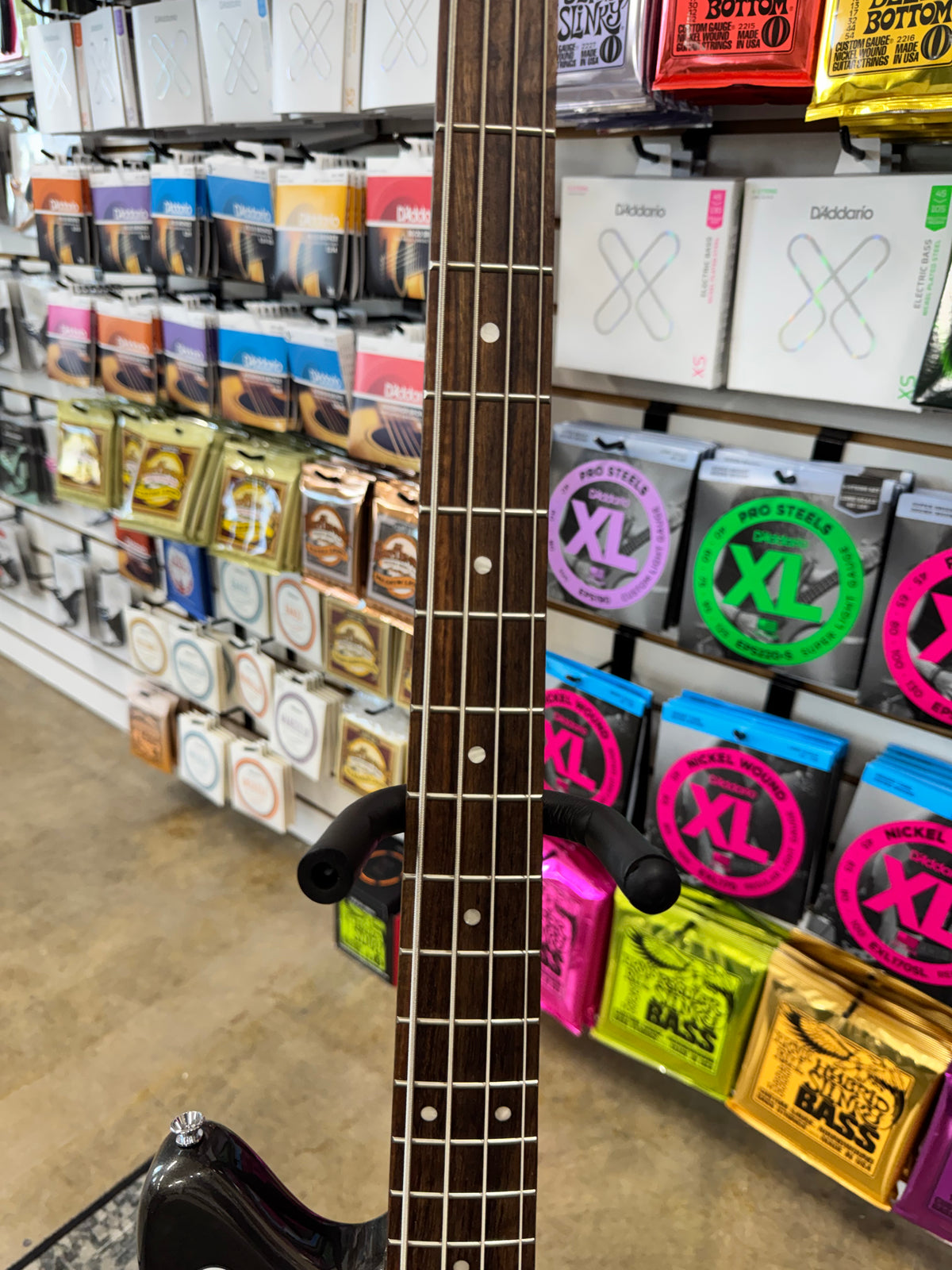 Squier Affinity Jaguar Bass H - Charcoal Frost Metallic
