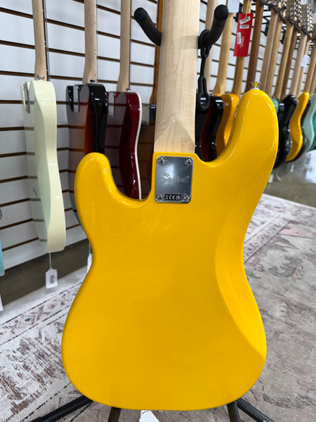 Squier Limited Edition Sonic Precision Bass - Graffiti Yellow
