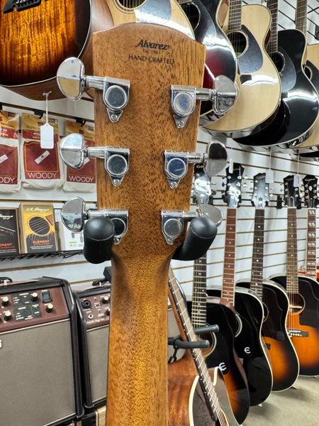 Alvarez AG60CEAR Grand Auditorium Cutaway with Armrest Bevel, Electronics - Natural - Used