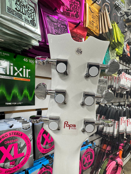 Dean AX-PE-CWH AXS Performer with Electronics - Classic White