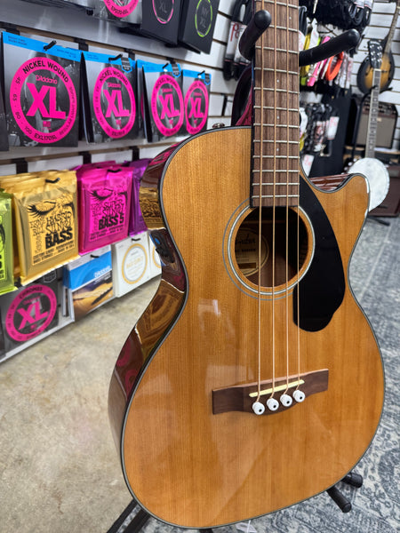 Fender CB-60SCE Acoustic-Electric Bass - Natural