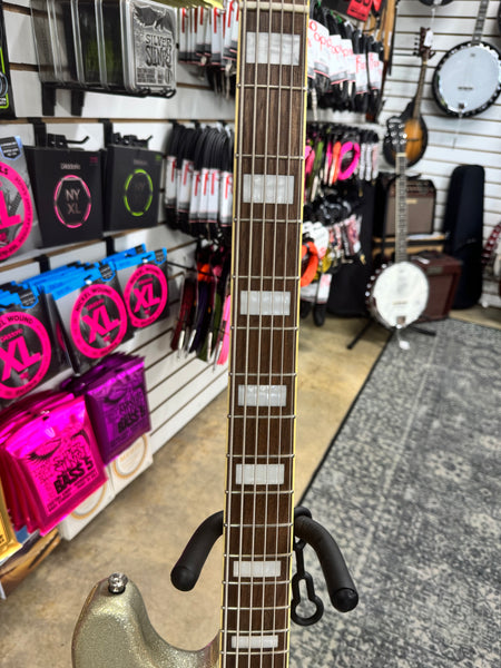 Squier FSR Classic Vibe Bass VI - Silver Sparkle