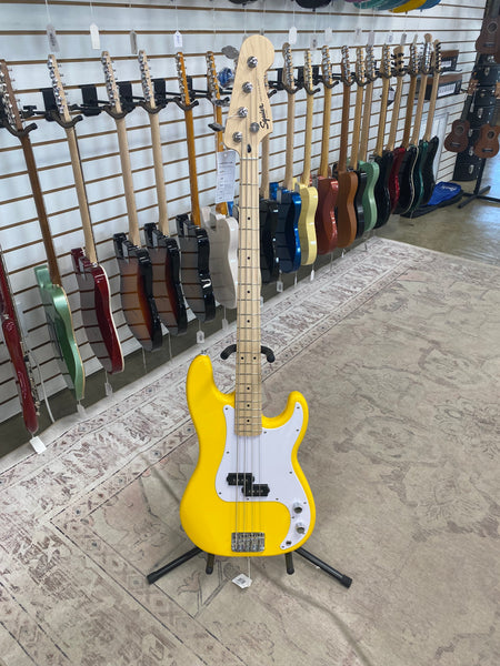 Squier Limited Edition Sonic Precision Bass - Graffiti Yellow