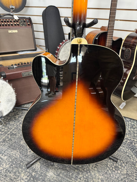 Epiphone J-200 EC Studio - Vintage Sunburst