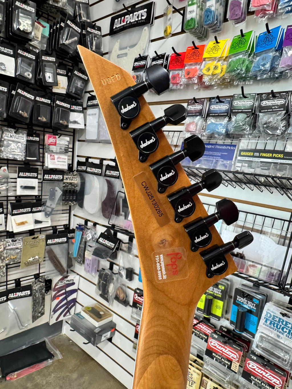 Jackson JS24 DKAM JS Series Dinky Arch Top - Black Stain