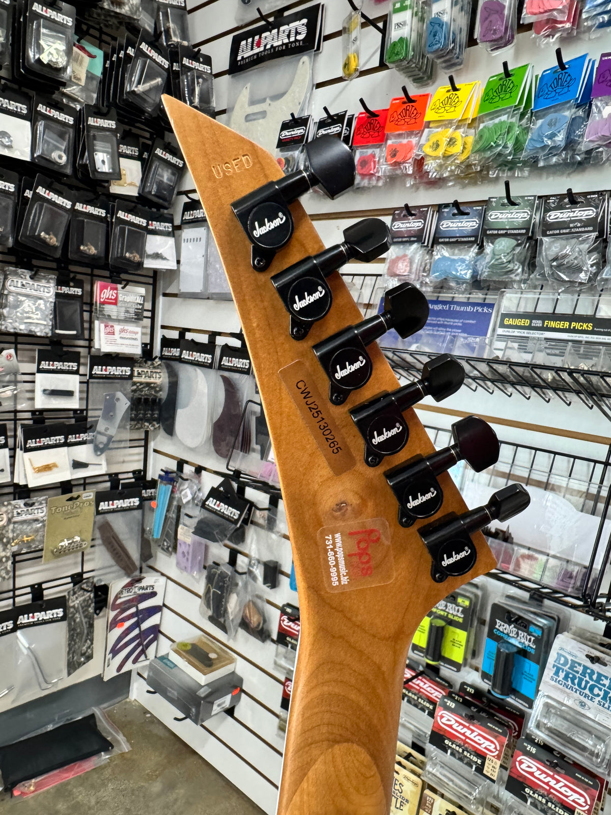 Jackson JS24 DKAM JS Series Dinky Arch Top - Black Stain