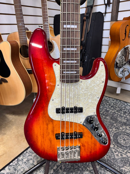 Squier Classic Vibe Active '70s Jazz Bass V - Sienna Sunburst