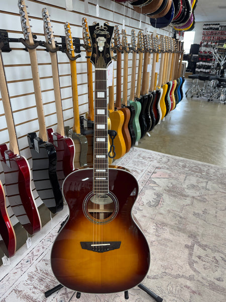 D'Angelico Premier Tammany with Electronics - Iced Tea Burst - B Stock