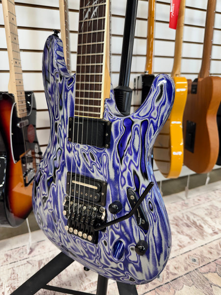 Ibanez S620EX1 Standard - Black / Silver / Blue - Used
