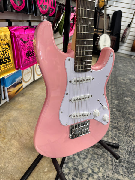 Squier Mini Strat - Shell Pink