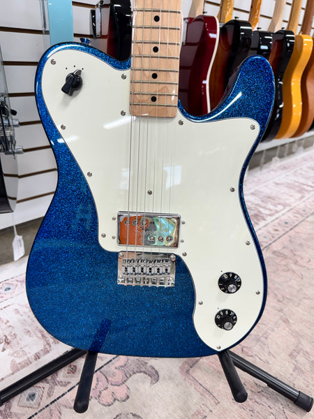 Squier Paranormal Esquire Deluxe - Blue Sparkle