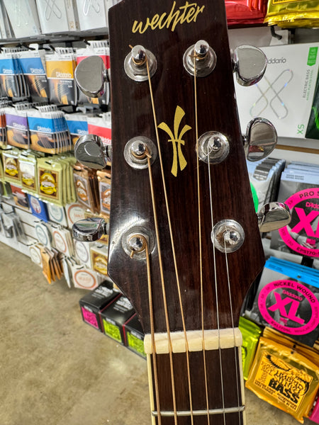 Wechter TV-1710 Elite Travel Acoustic Electric Guitar - Natural