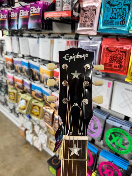 Epiphone J-180 LS - Pink