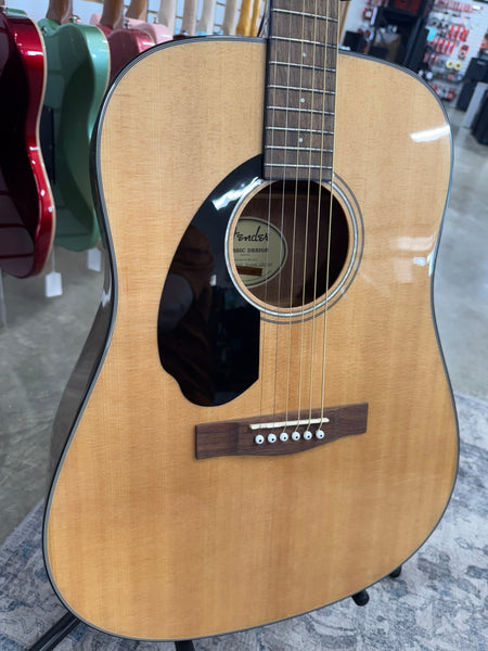 Fender CD-60S Left-Handed - Natural - B Stock