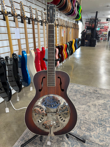 Fender Paramount PR-180E Resonator - Aged Cognac Burst - Used