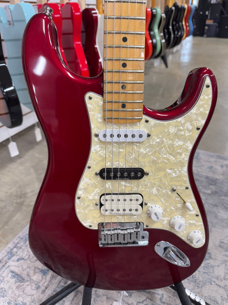 Fender US Lone Star Stratocaster with Maple Fretboard - 1999 - Red - Used