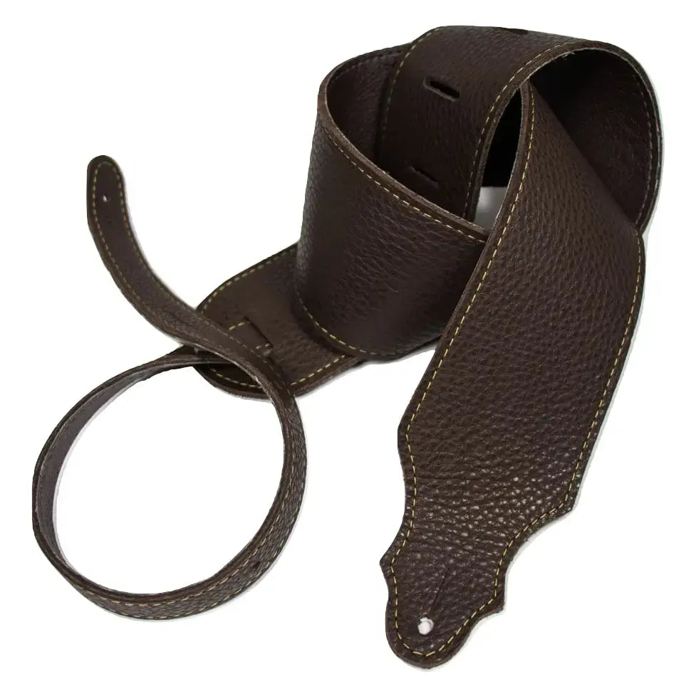 Franklin Strap 4C-CH-G 3" Purist Glove Leather Strap - Chocolate