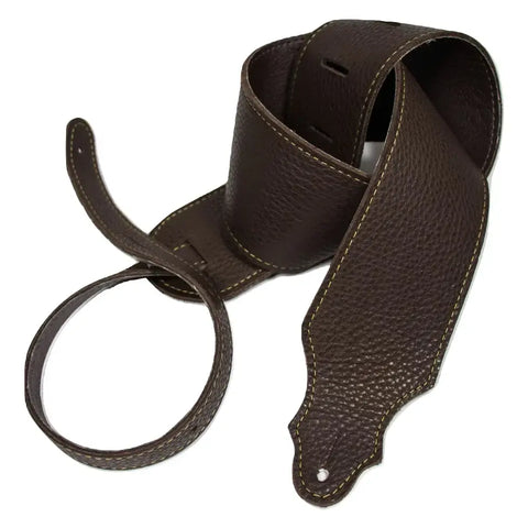 Franklin Strap 4C-CH-G 3" Purist Glove Leather Strap - Chocolate