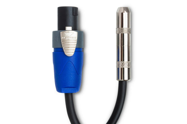 Hosa GSK-116 1/4 in TS to Neutrik speakON