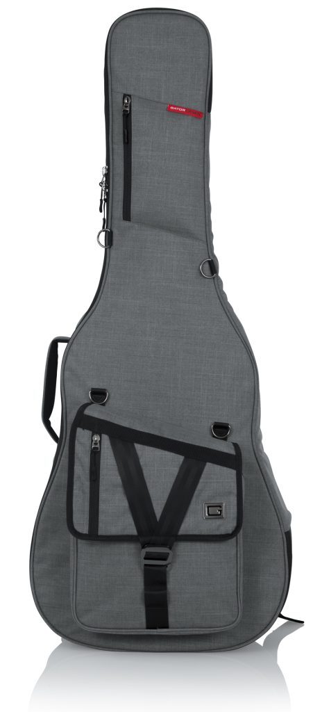 Gator GT-ACOUSTIC-GRY Transit Acoustic Guitar Bag - Light Grey
