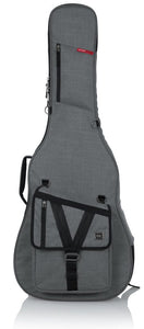 Gator GT-ACOUSTIC-GRY Transit Acoustic Guitar Bag - Light Grey