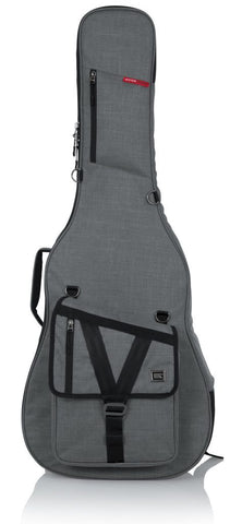 Gator GT-ACOUSTIC-GRY Transit Acoustic Guitar Bag - Light Grey