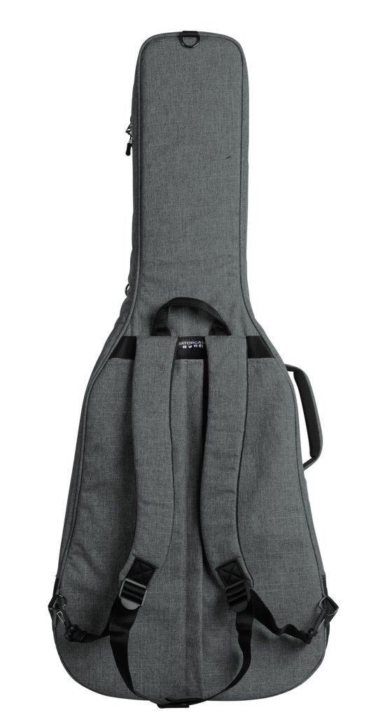 Gator GT-ACOUSTIC-GRY Transit Acoustic Guitar Bag - Light Grey