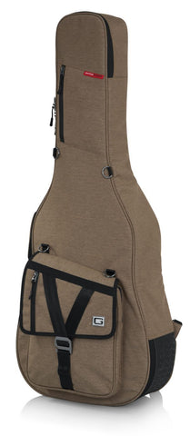 Gator GT-ACOUSTIC-TAN Transit Acoustic Guitar Bag - Tan