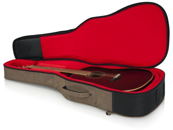 Gator GT-ACOUSTIC-TAN Transit Acoustic Guitar Bag - Tan