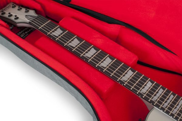 Gator GT-ELECTRIC-GRY Transit Electric Guitar Bag - Light Grey