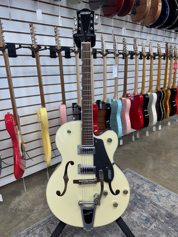 Gretsch G5420T Electromatic Classic Hollow Body Single-Cut with Bigsby - Two-Tone Vintage White / London Grey - B Stock
