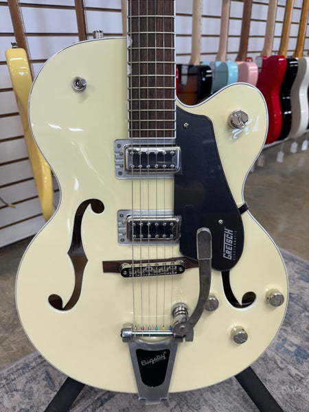 Gretsch G5420T Electromatic Classic Hollow Body Single-Cut with Bigsby - Two-Tone Vintage White / London Grey - B Stock