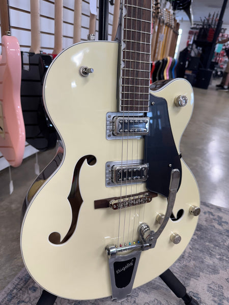 Gretsch G5420T Electromatic Classic Hollow Body Single-Cut with Bigsby - Two-Tone Vintage White / London Grey - B Stock