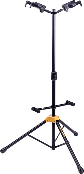 Hercules GS422BPLUS Auto Grip Duo Guitar Stand w/ Foldable Backrest