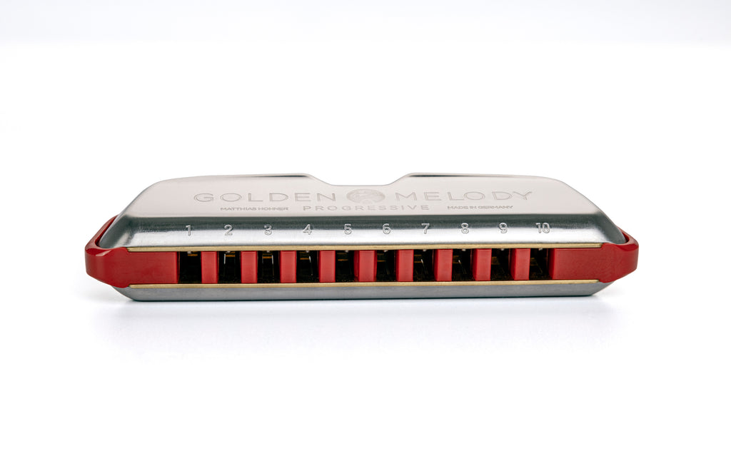 Hohner M544BX-D Golden Melody Harmonica - D