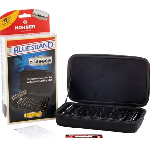 Hohner 1501/7 Bluesband Harp 7 Pack