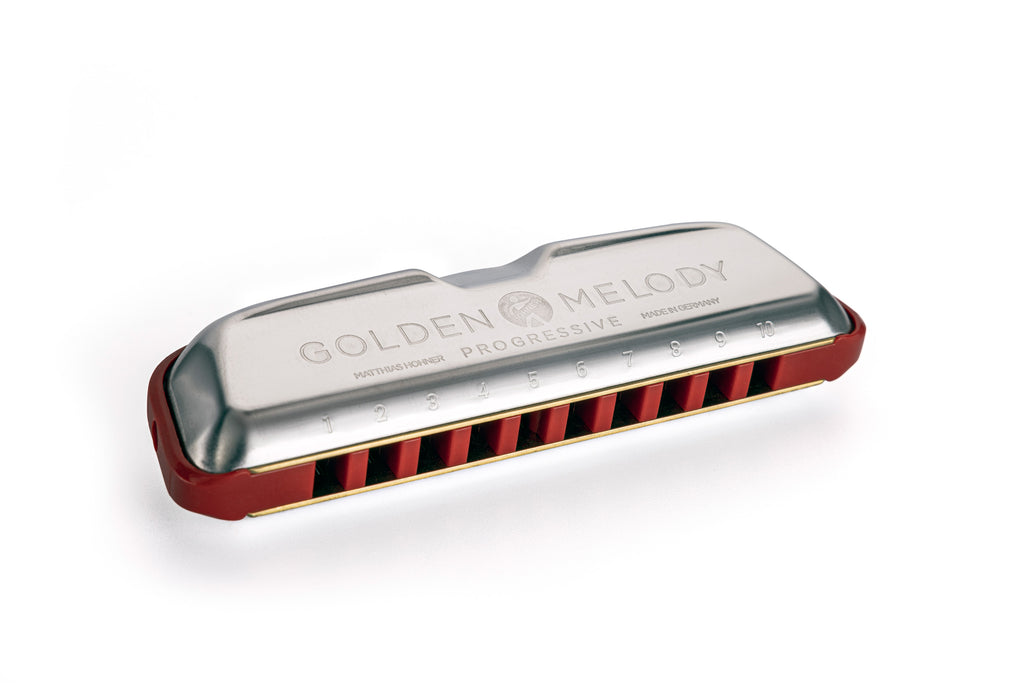 Hohner M544BX-G Golden Melody Harmonica - G