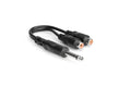 Hosa YPR-103 1/4"Ts 2 Rca(F)