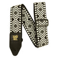 Ernie Ball 5343 White Savannah Jacquard Classic Guitar Strap Bass Strap