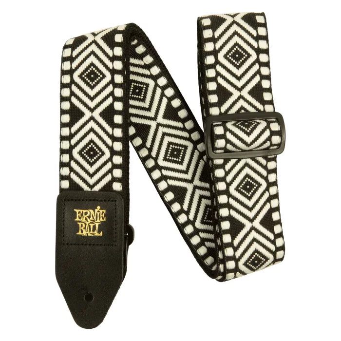 Ernie Ball 5343 White Savannah Jacquard Classic Guitar Strap Bass Strap