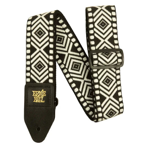 Ernie Ball 5343 White Savannah Jacquard Classic Guitar Strap Bass Strap
