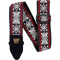 Ernie Ball 4669 Blackjack Red Classic Jacquard Guitar Strap Bass Strap