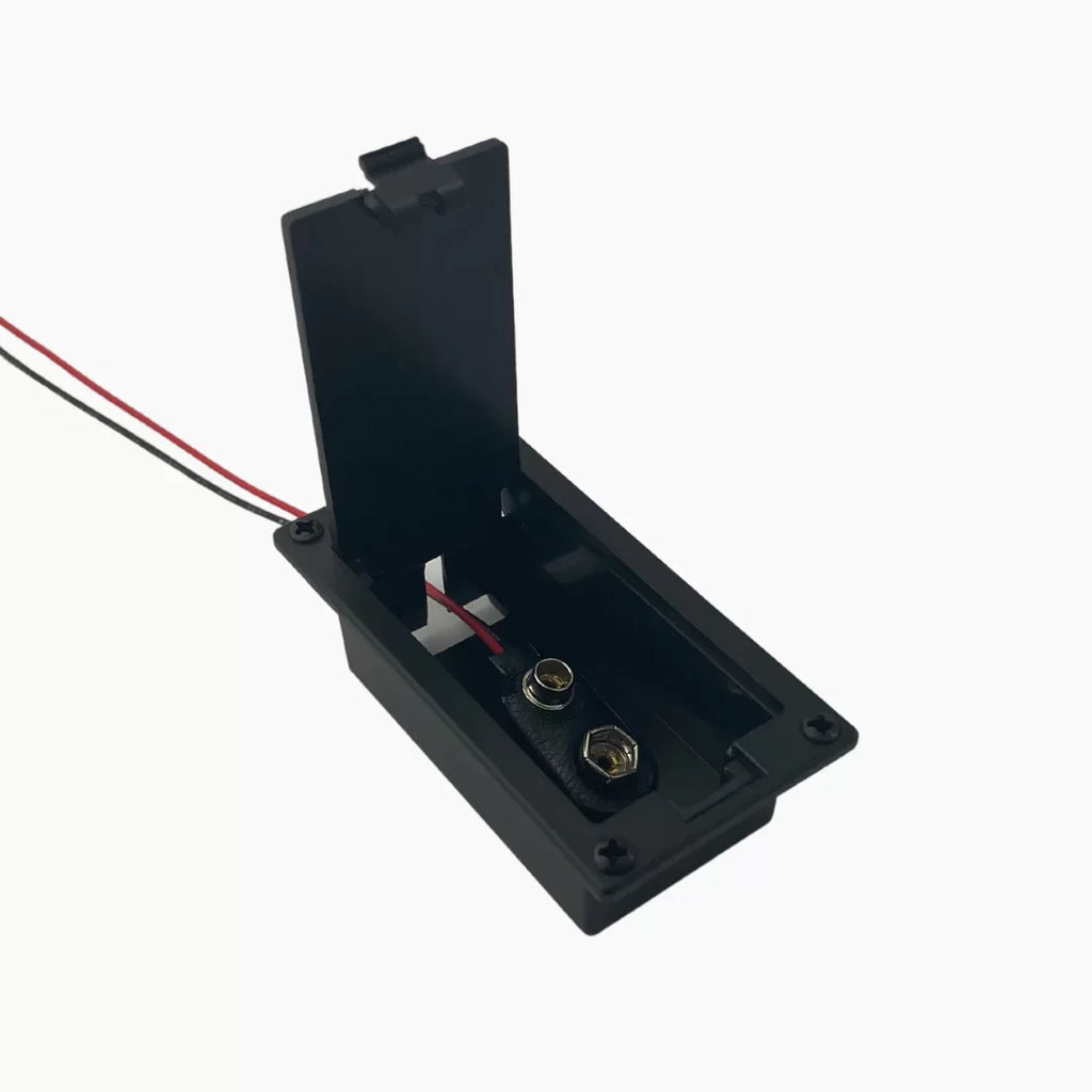 AllParts EP-0926-023 Battery Box Small Footprint 9V with Battery Lead Clip
