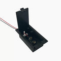 AllParts EP-0926-023 Battery Box Small Footprint 9V with Battery Lead Clip
