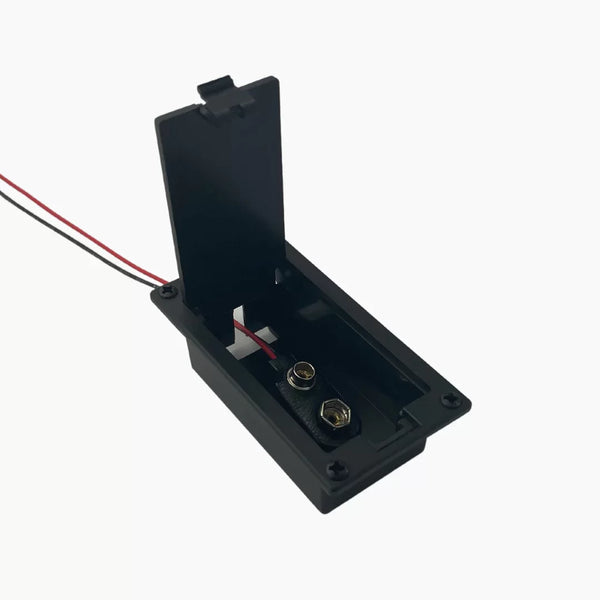 AllParts EP-0926-023 Battery Box Small Footprint 9V with Battery Lead Clip