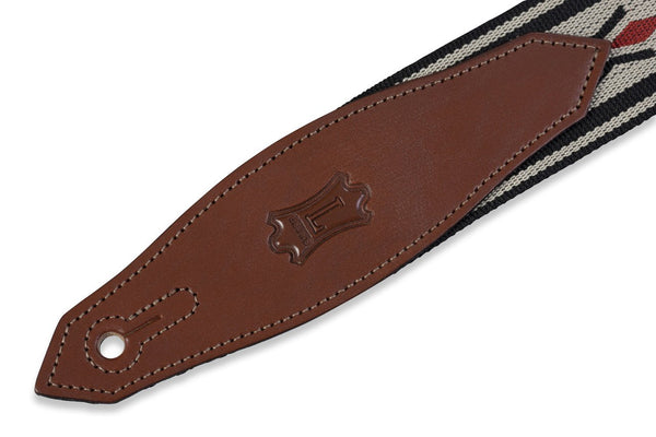 Levy’s MSSN80-MLT 2’ Mulitcolor Jacquard Guitar Strap