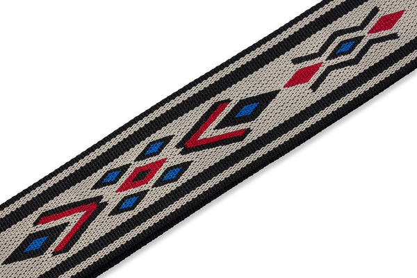 Levy’s MSSN80-MLT 2’ Mulitcolor Jacquard Guitar Strap